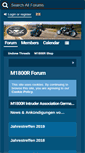 Mobile Screenshot of m1800r-forum.de