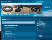 Tablet Screenshot of m1800r-forum.de